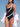 Sexy One-Shoulder Color-Blocked Swimsuit