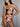 Summer Smudge Print Sexy One-piece Swimsuit
